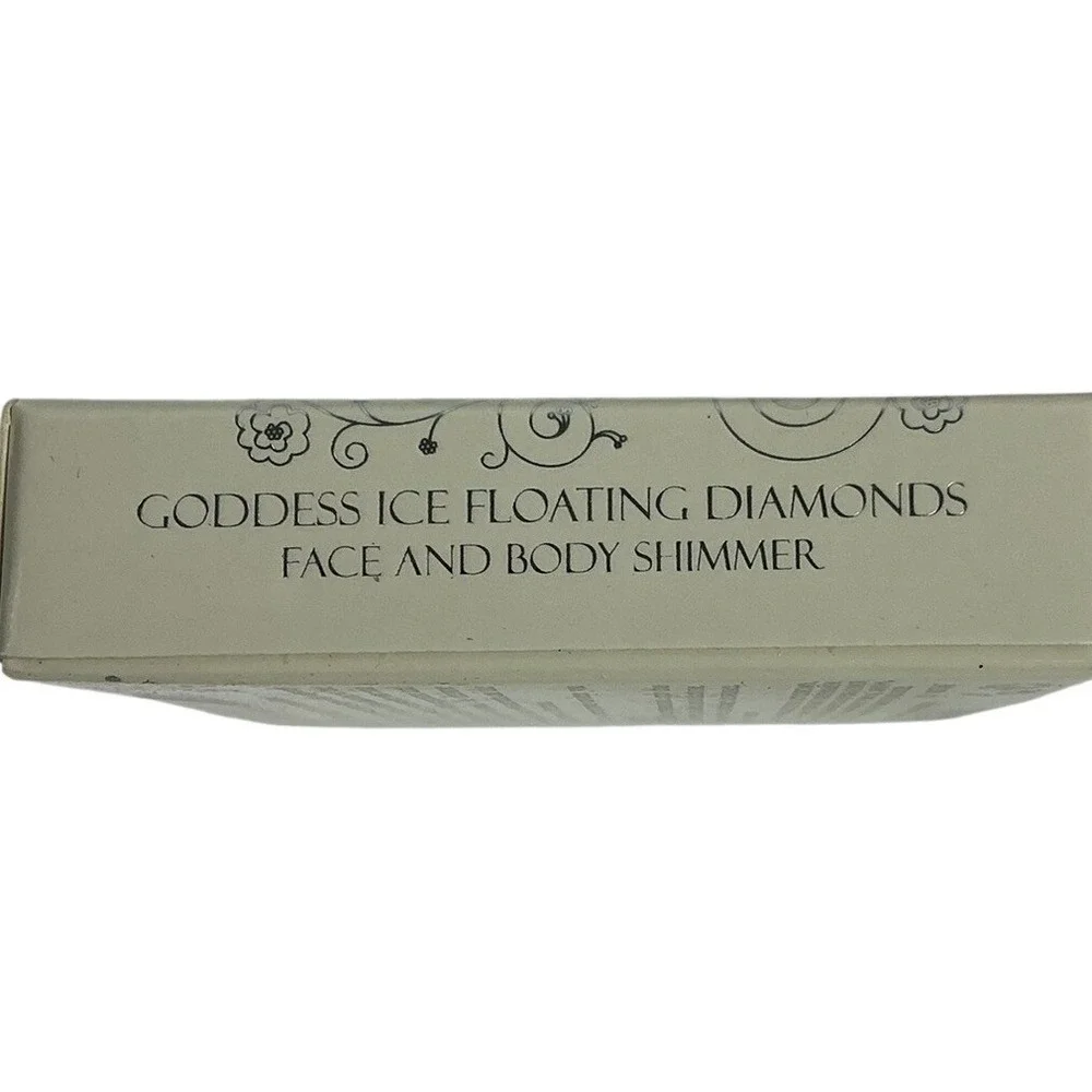 Global Goddess Ice Floating Diamonds Face‎ & Body Shimmer 0.33oz New Unused